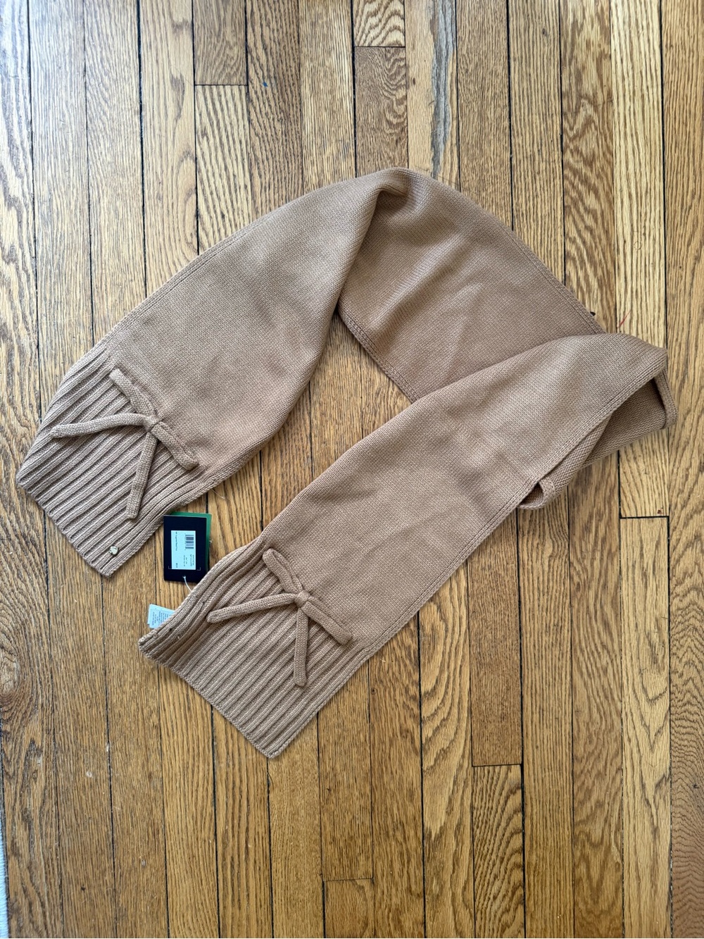 kate spade New York Ribbed Knit Scarf - NWT